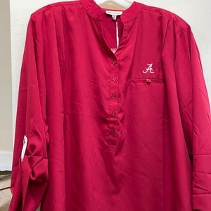 Alabama Womens UG Apparel 1X Red Blouse